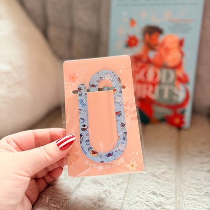 Gilmore Girls Winter Jumbo Acrylic Paperclip Sublimated Bookmark – Bookish Page Holder - Awfullynerdy.co