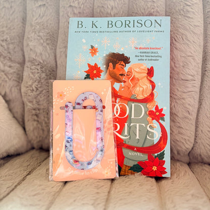 Gilmore Girls Winter Jumbo Acrylic Paperclip Sublimated Bookmark – Bookish Page Holder - Awfullynerdy.co