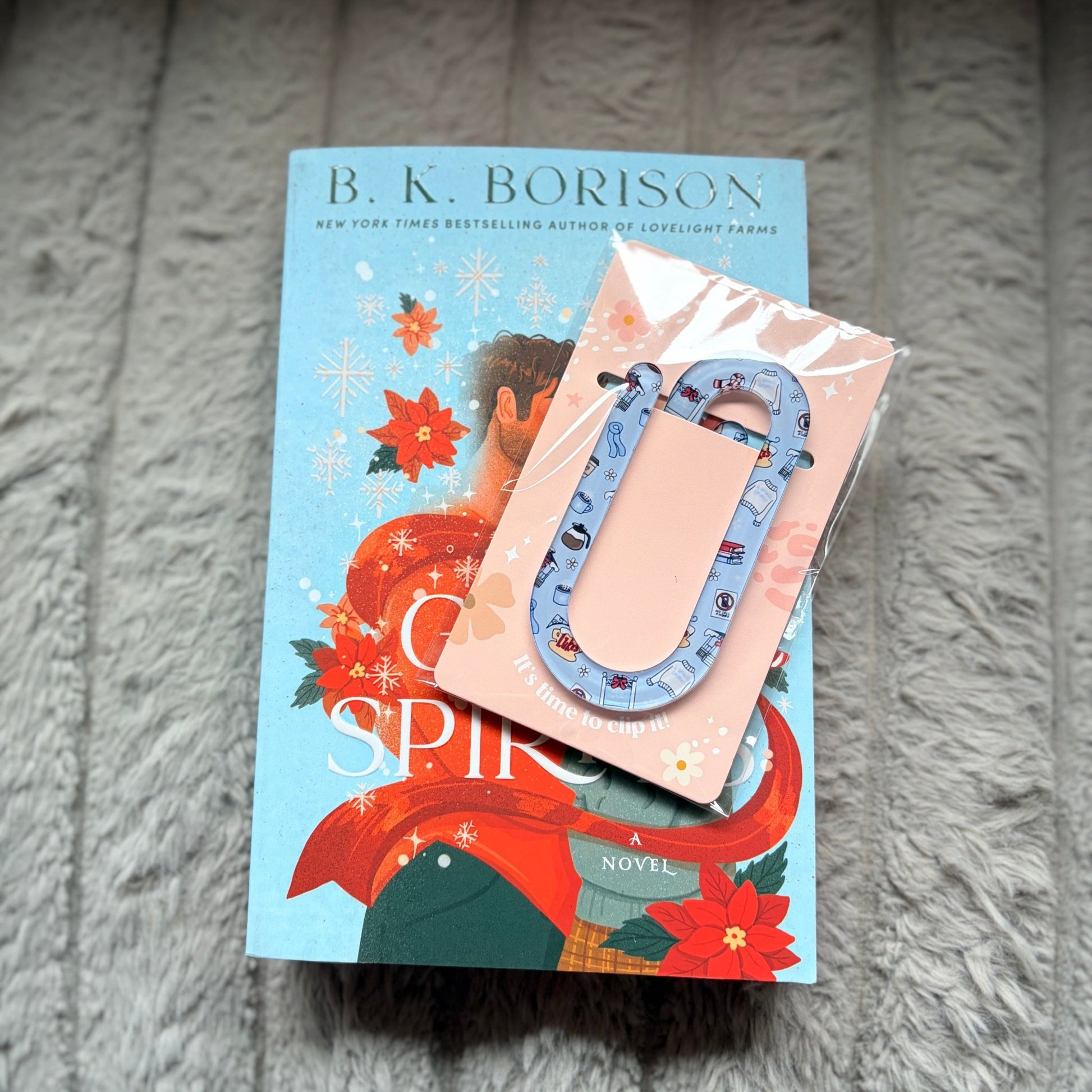 Gilmore Girls Winter Jumbo Acrylic Paperclip Sublimated Bookmark – Bookish Page Holder - Awfullynerdy.co