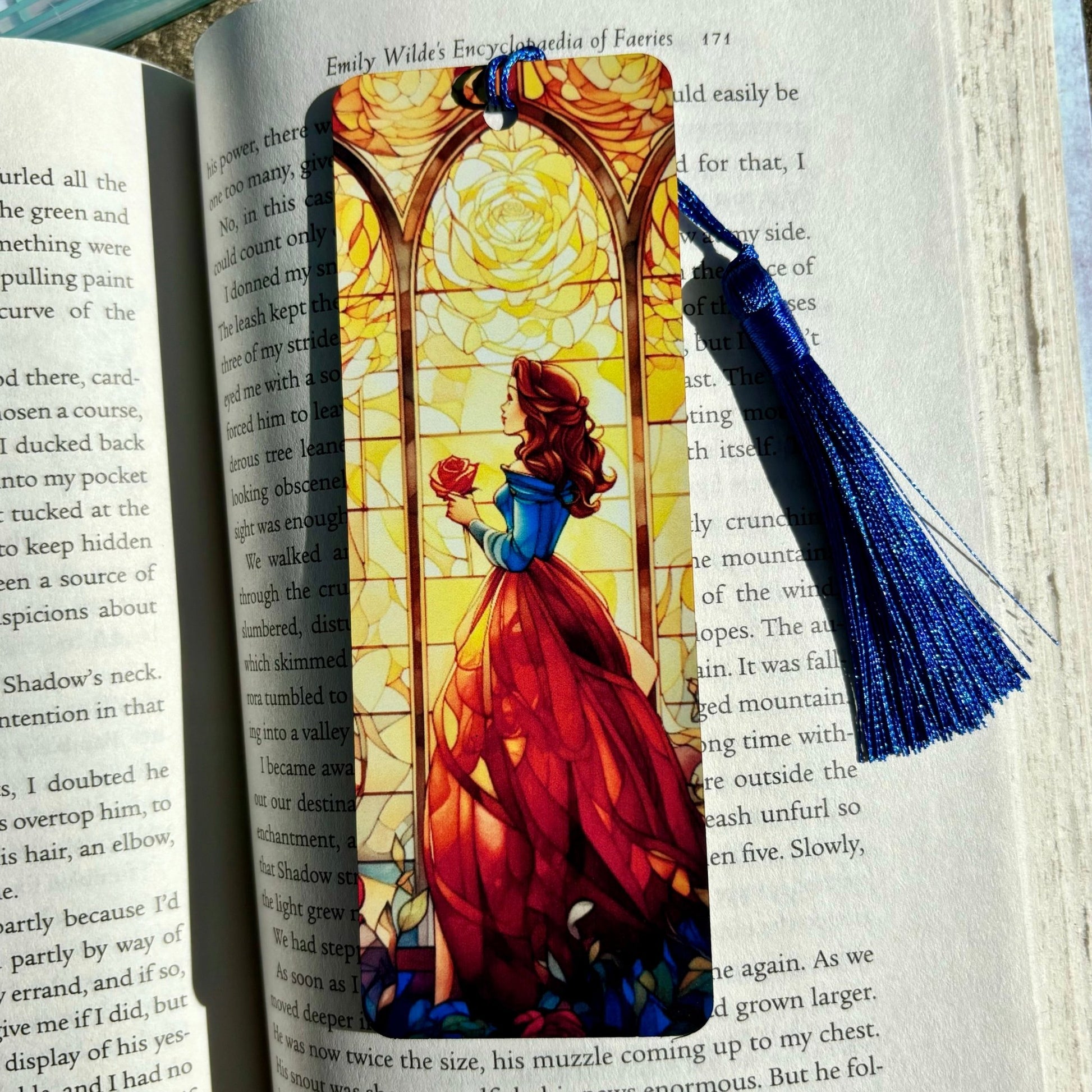 Girl by Window Metal Bookmark - Awfullynerdy.co