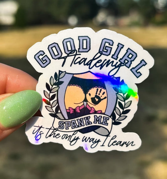 Good Girl Academy Smut Sticker - Awfullynerdy.co