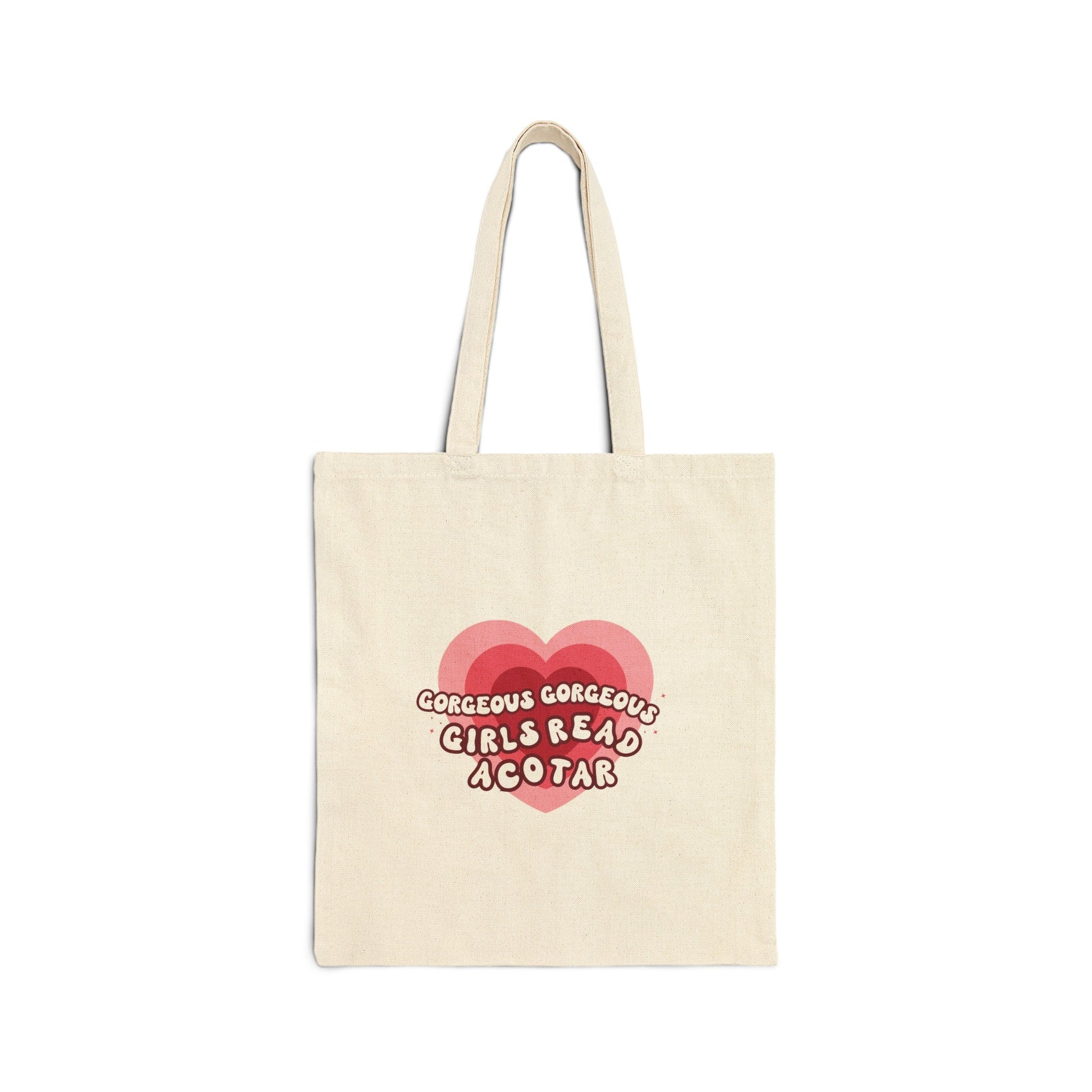 Gorgeous Gorgeous Girls Read ACOTAR Cotton Canvas Tote Bag - Awfullynerdy.co