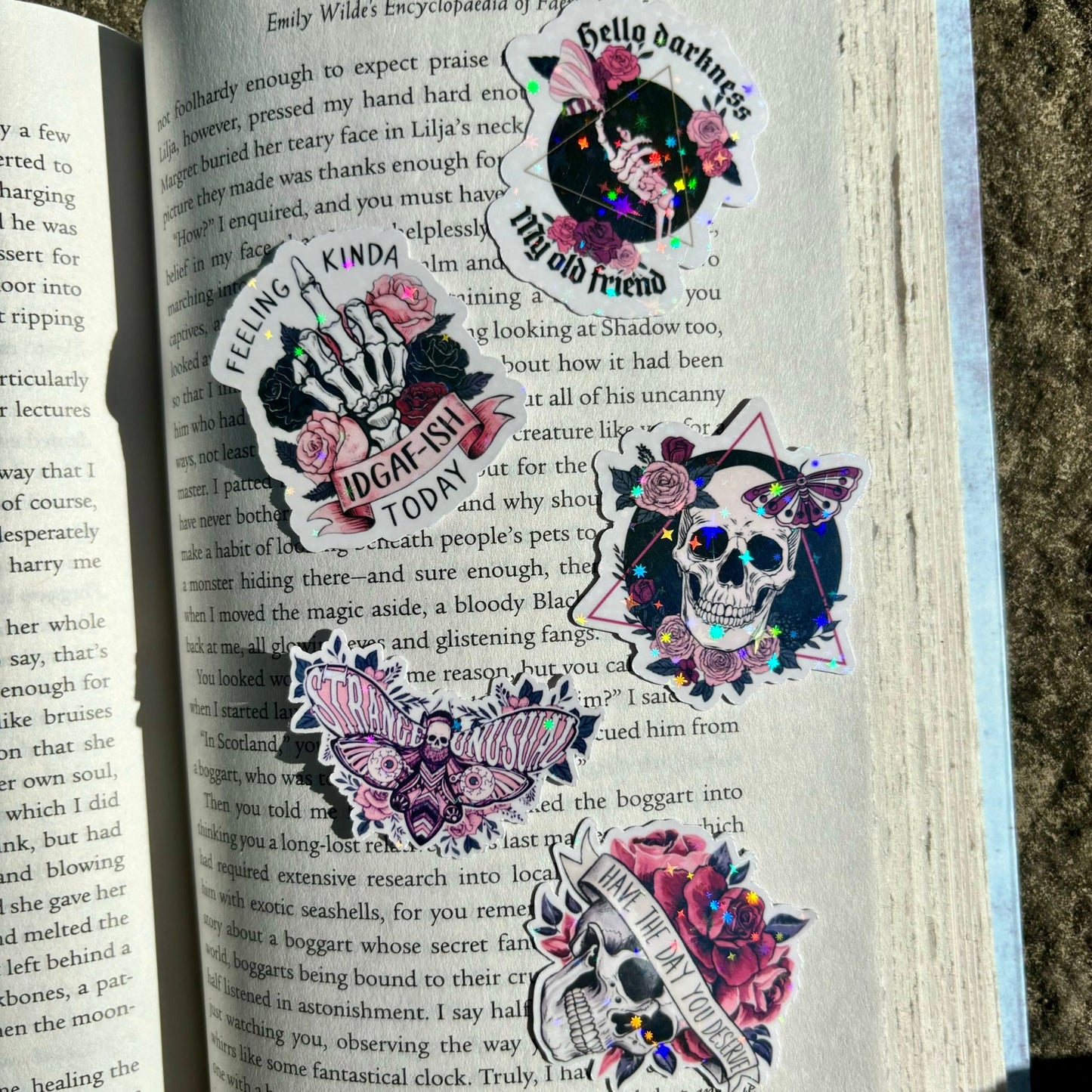 Goth Girl Spooky Sticker Bundle - Awfullynerdy.co