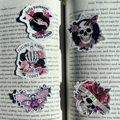 Goth Girl Spooky Sticker Bundle - Awfullynerdy.co