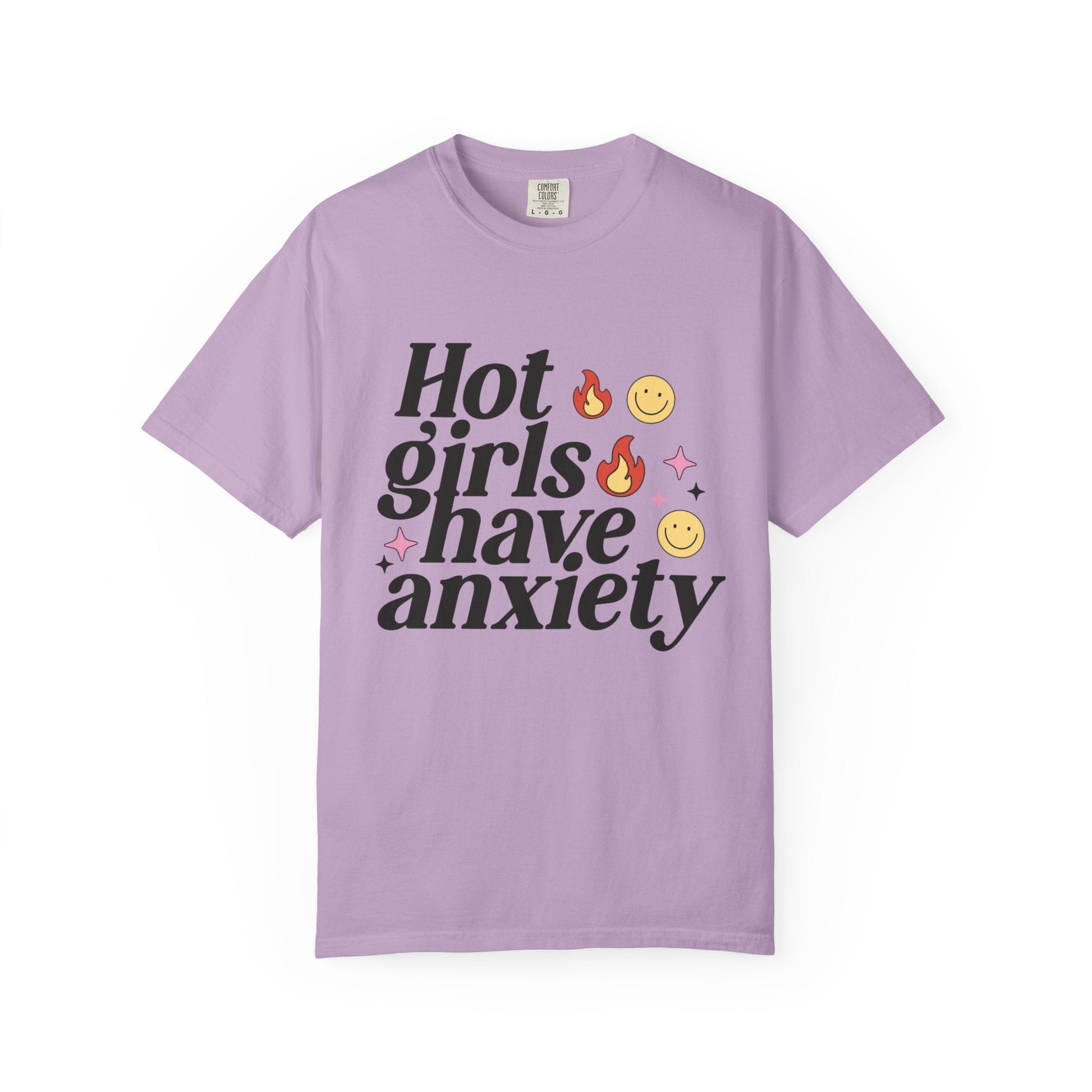 Graphic Tee - Hot Girls Have Anxiety - Awfullynerdy.co