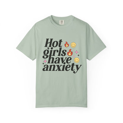 Graphic Tee - Hot Girls Have Anxiety - Awfullynerdy.co