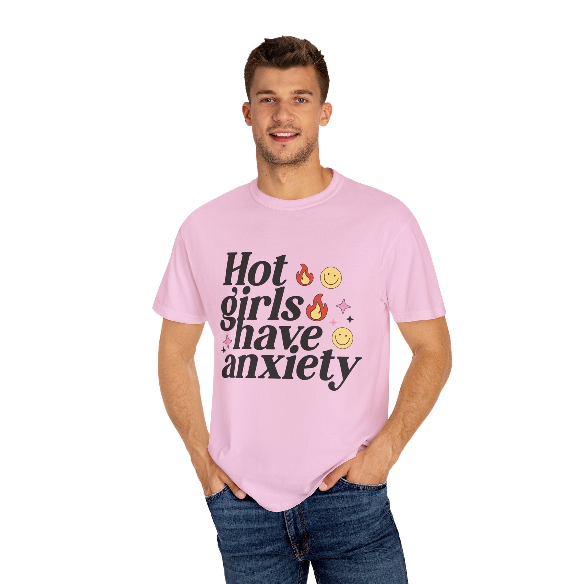 Graphic Tee - Hot Girls Have Anxiety - Awfullynerdy.co