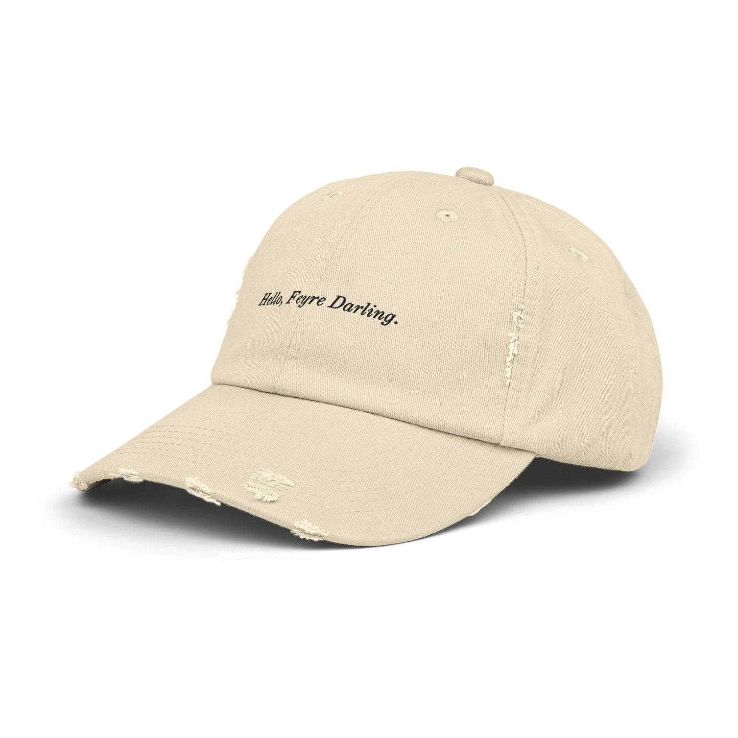 Hello, Feyre Darling Distressed Cap - Awfullynerdy.co