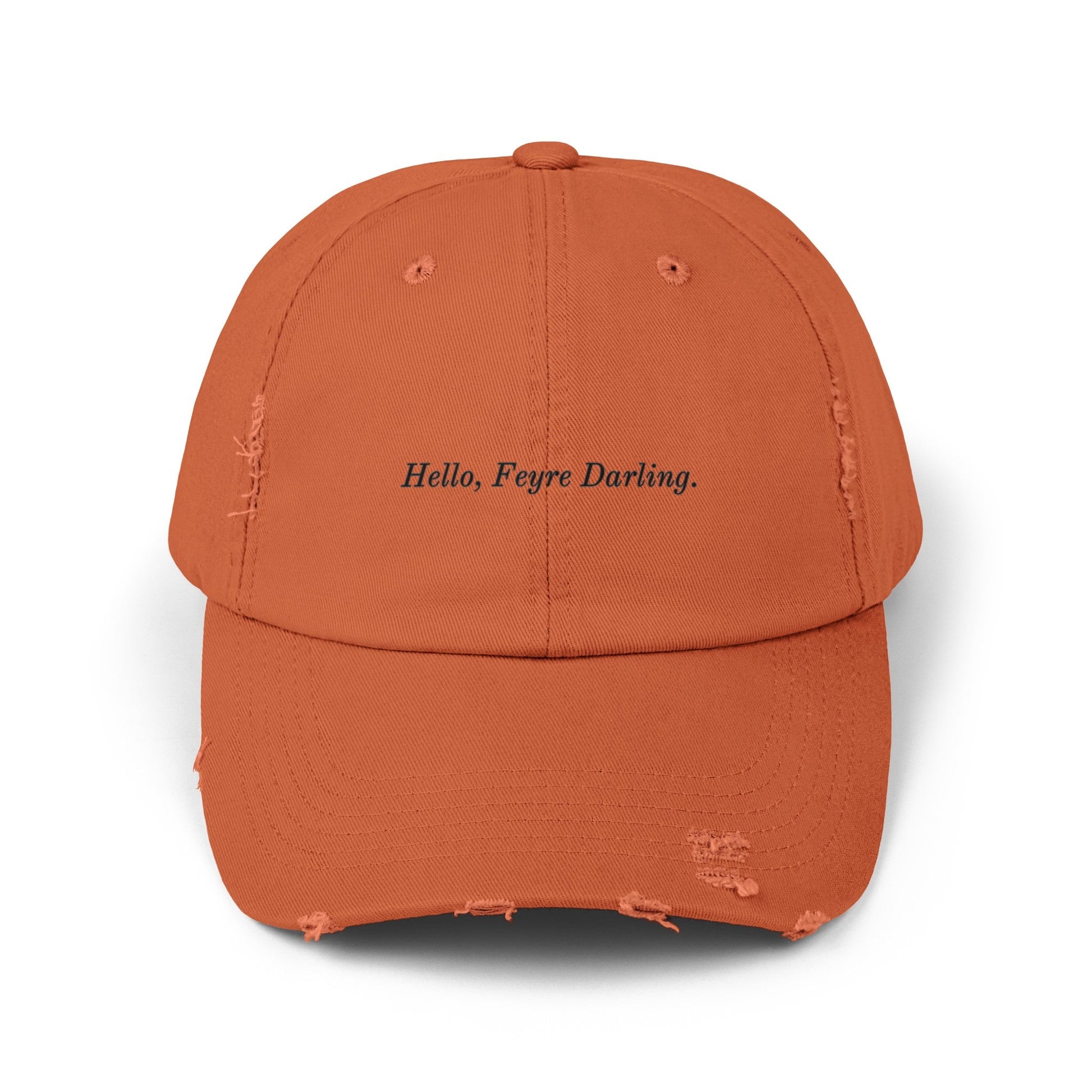 Hello, Feyre Darling Distressed Cap - Awfullynerdy.co