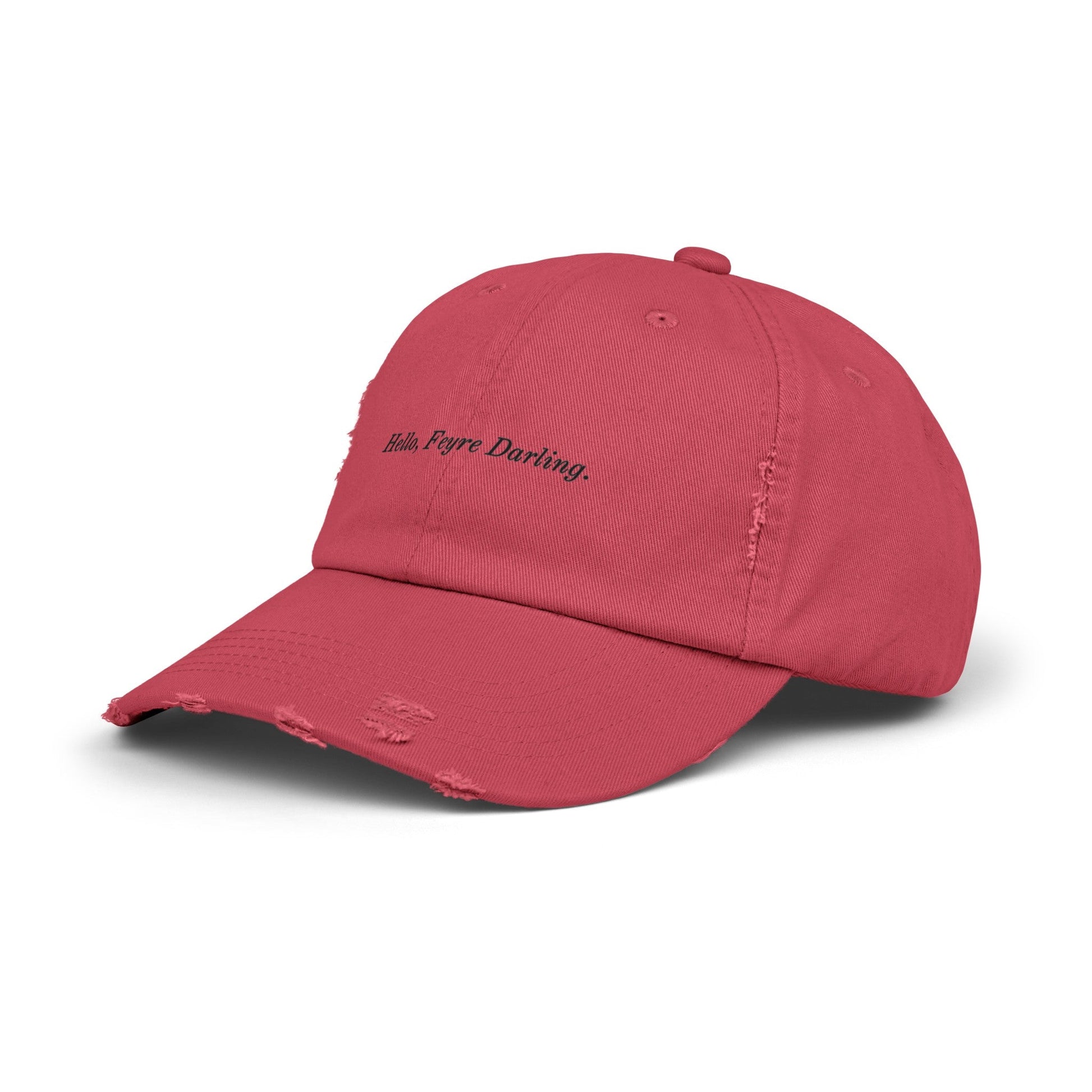 Hello, Feyre Darling Distressed Cap - Awfullynerdy.co