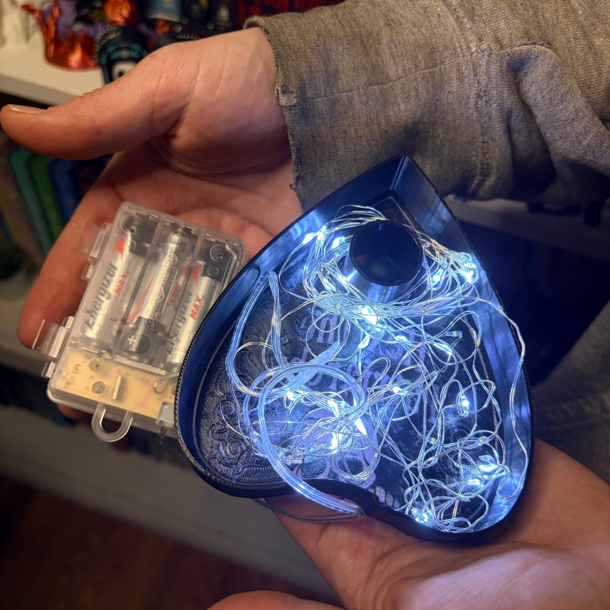 Hex the Patriarchy Light Up Book Nook - Awfullynerdy.co