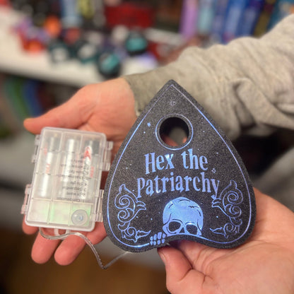 Hex the Patriarchy Light Up Book Nook - Awfullynerdy.co