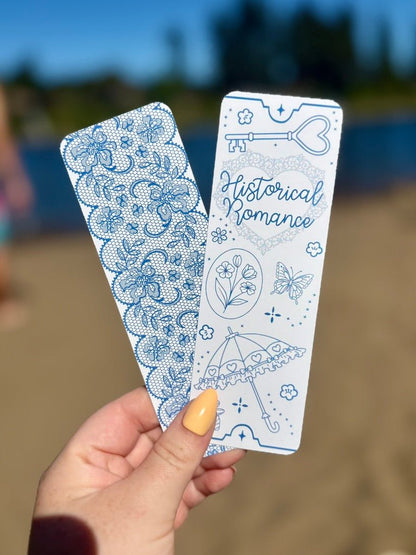 Historical Romance Dual - Sided Matte Cardstock Bookmark - Awfullynerdy.co
