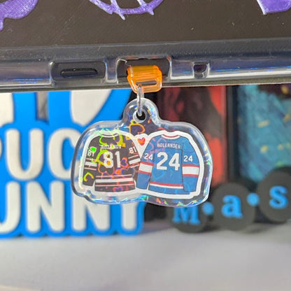 Hockey Boys USB - C Kindle Charm - Awfullynerdy.co