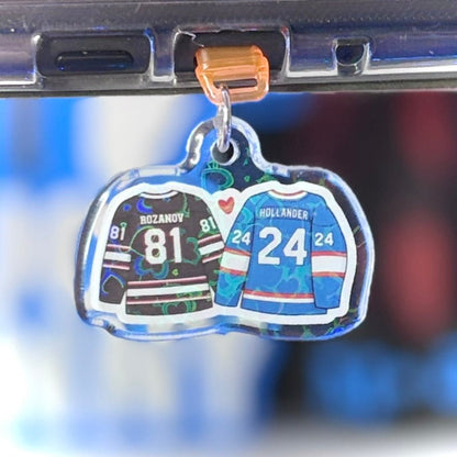 Hockey Boys USB - C Kindle Charm - Awfullynerdy.co