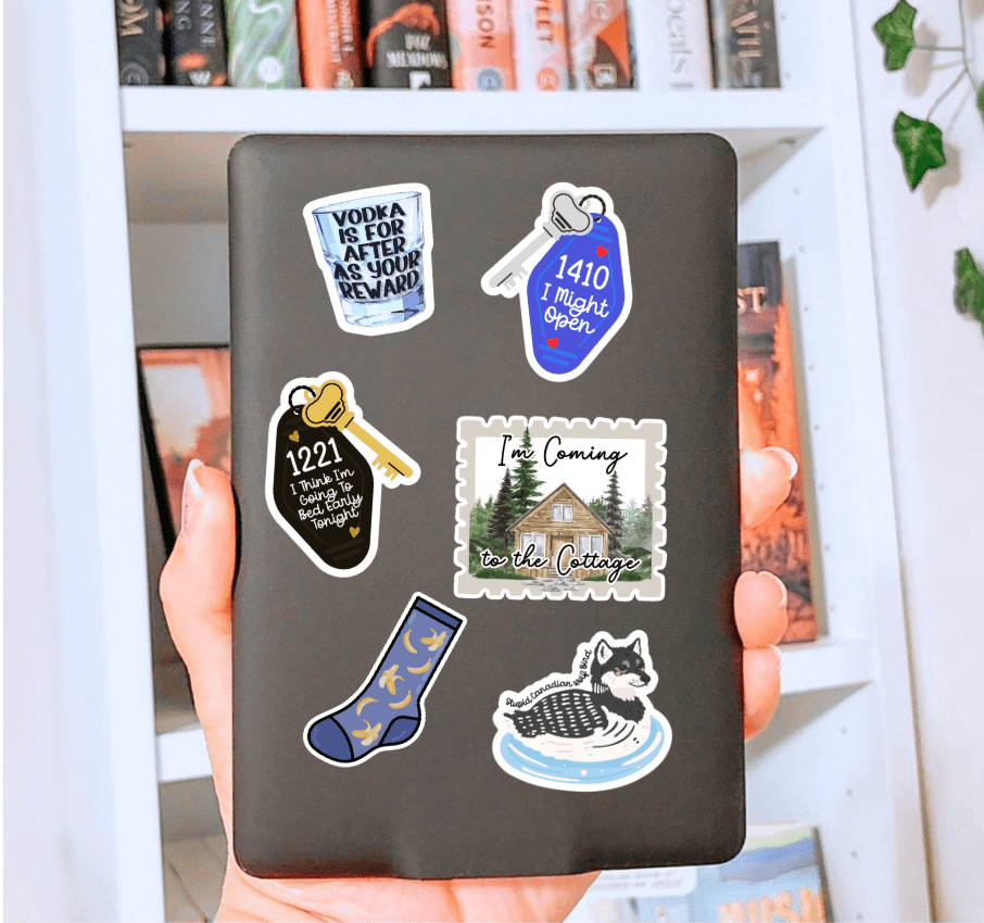 Hockey Romance Heated Rivals Inspired Sticker Bundle Sticker - Awfullynerdy.co