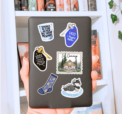 Hockey Romance Heated Rivals Inspired Sticker Bundle Sticker - Awfullynerdy.co