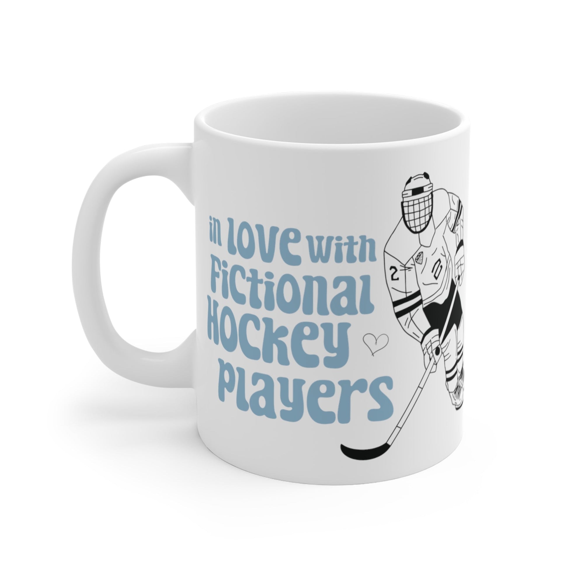 Hockey Romance Puck Bunny Book Club Mug 11oz - Awfullynerdy.co