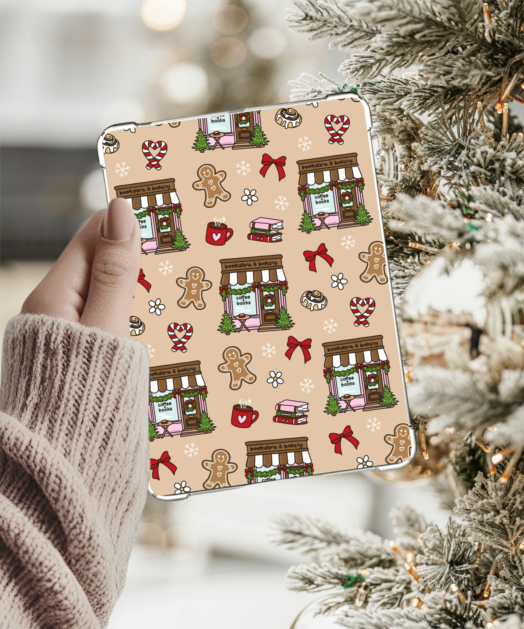 Holiday Romance Book Cub Kindle Paperwhite Insert - Awfullynerdy.co