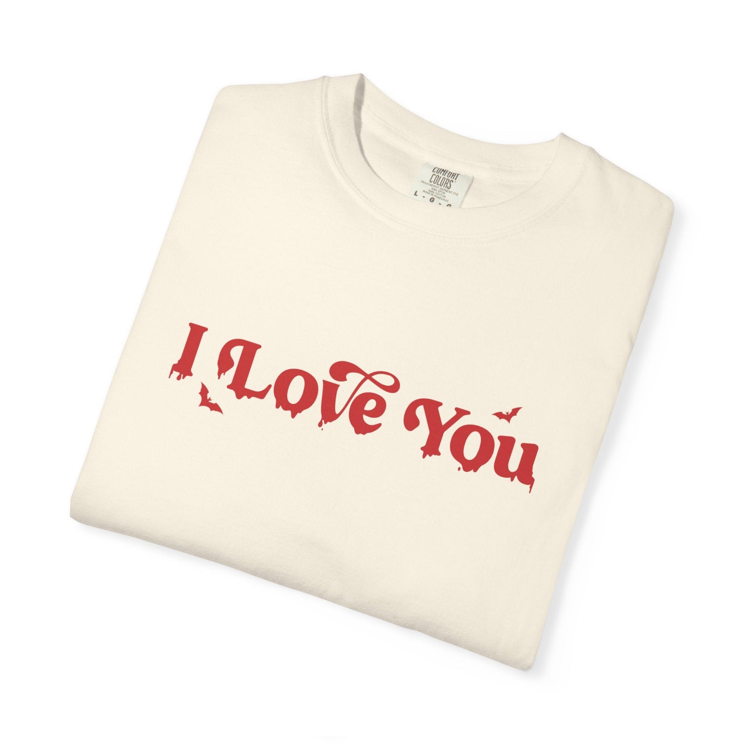 Horror Movie Lines Unisex T-shirt - I Love You Design - Awfullynerdy.co