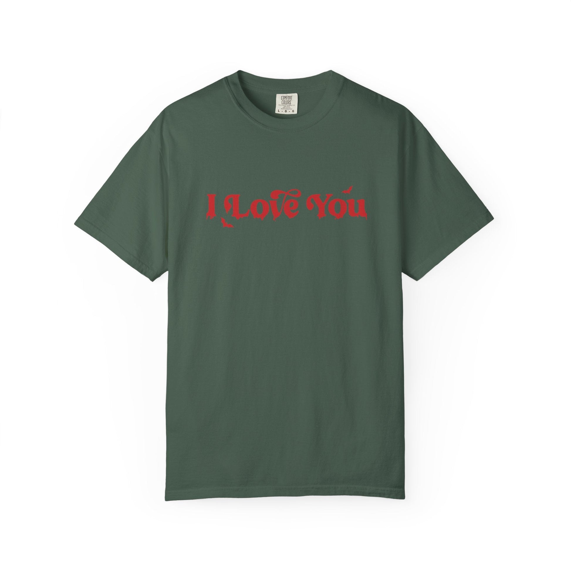 Horror Movie Lines Unisex T-shirt - I Love You Design - Awfullynerdy.co