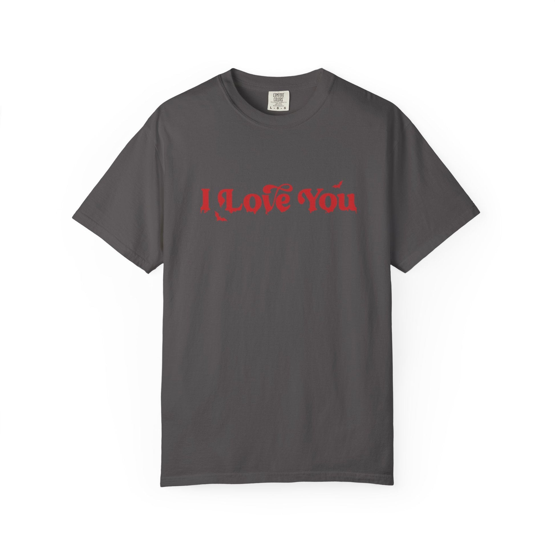 Horror Movie Lines Unisex T-shirt - I Love You Design - Awfullynerdy.co