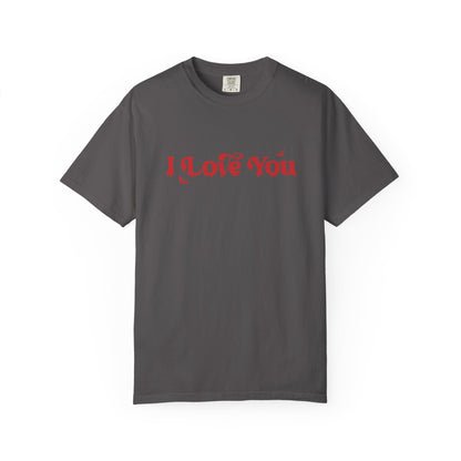 Horror Movie Lines Unisex T-shirt - I Love You Design - Awfullynerdy.co