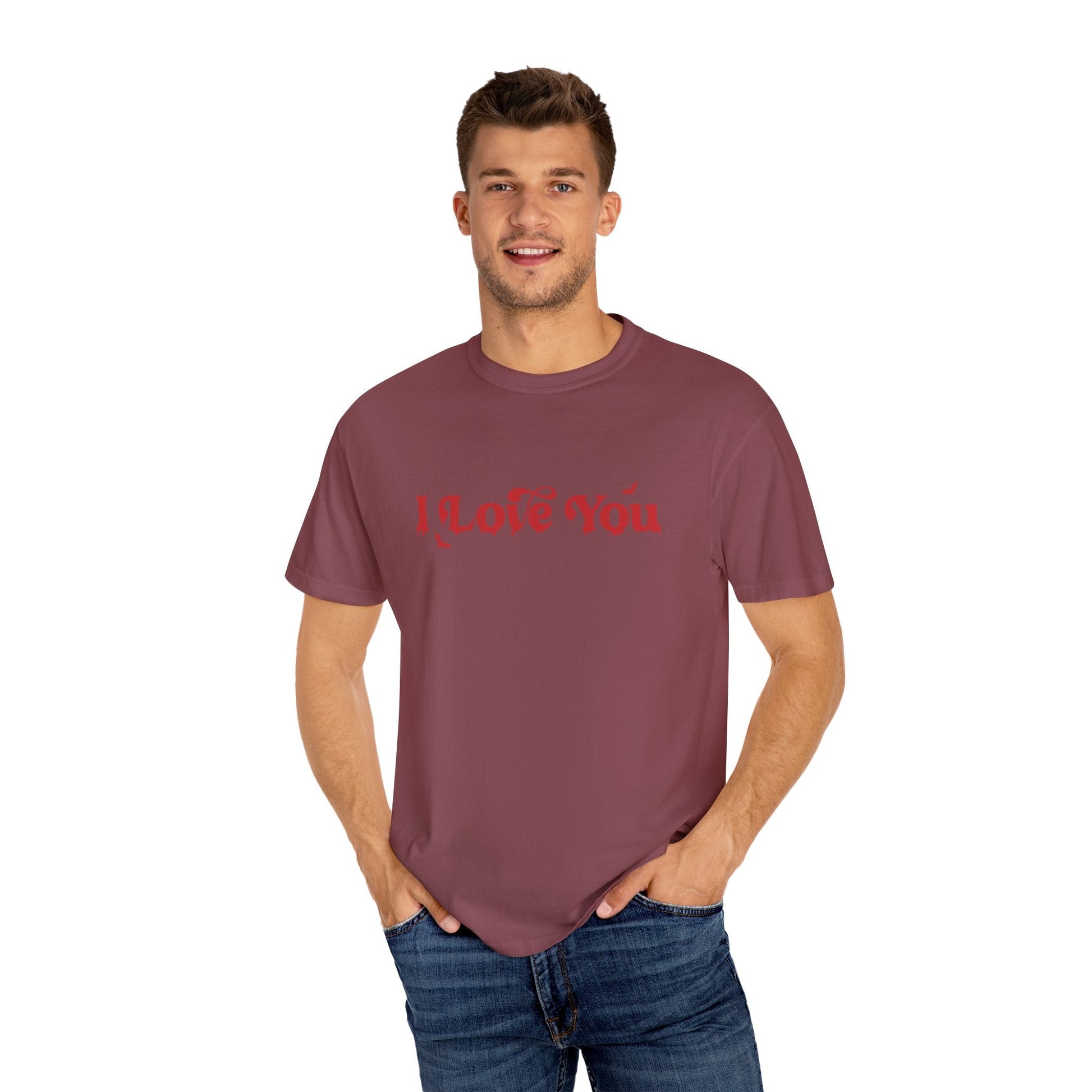 Horror Movie Lines Unisex T-shirt - I Love You Design - Awfullynerdy.co