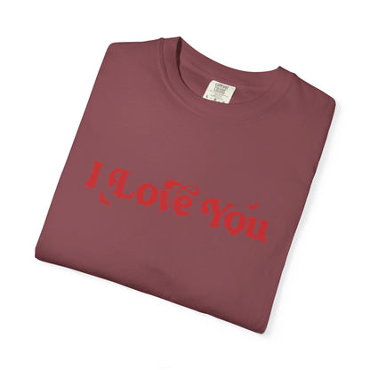 Horror Movie Lines Unisex T-shirt - I Love You Design - Awfullynerdy.co