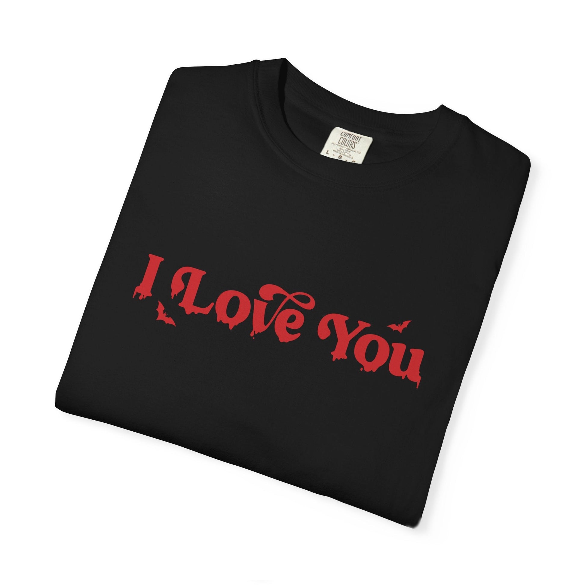 Horror Movie Lines Unisex T-shirt - I Love You Design - Awfullynerdy.co