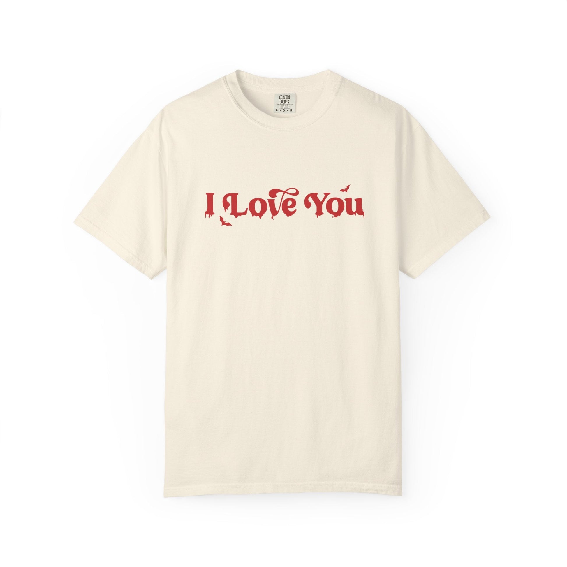 Horror Movie Lines Unisex T-shirt - I Love You Design - Awfullynerdy.co