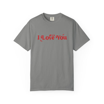 Horror Movie Lines Unisex T-shirt - I Love You Design - Awfullynerdy.co