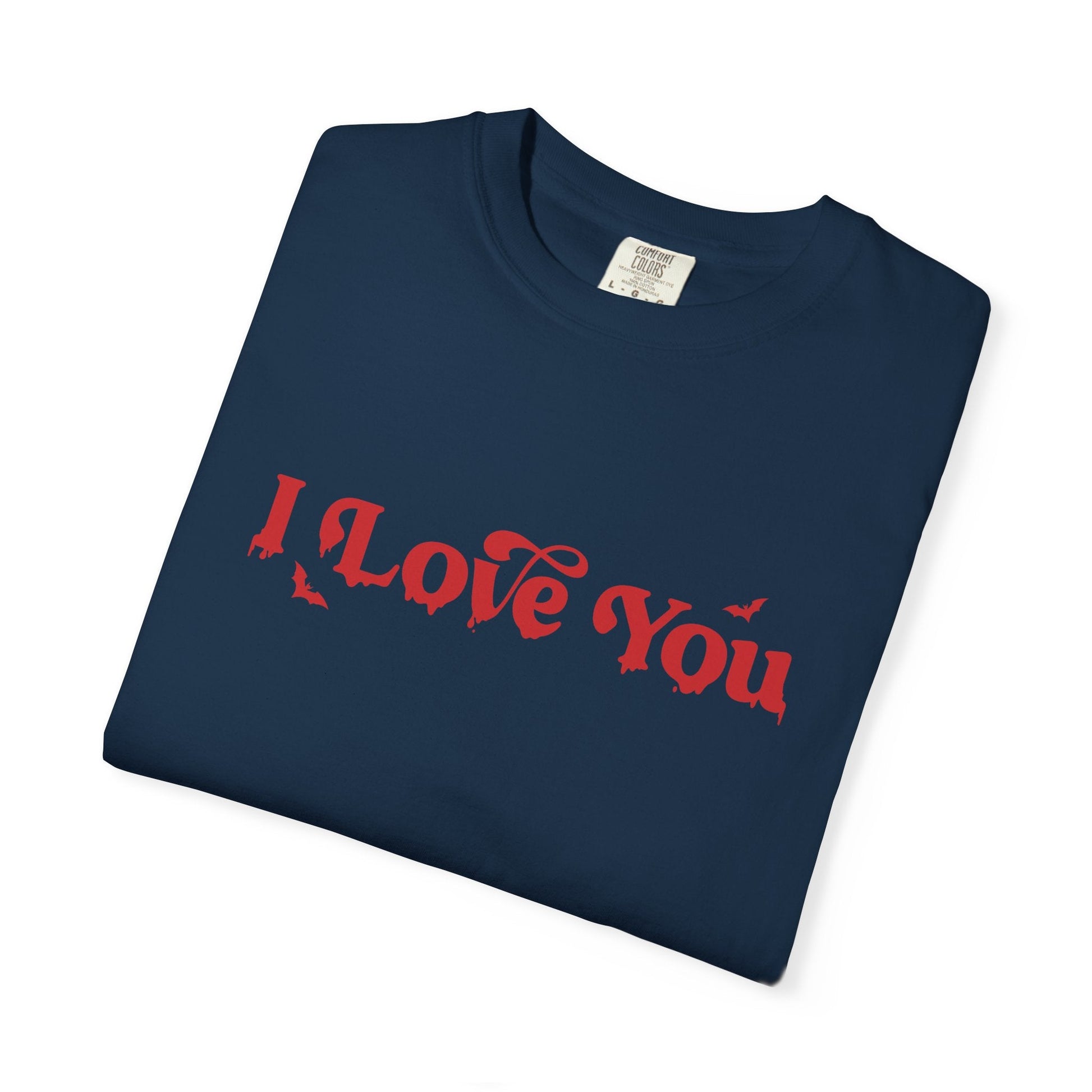 Horror Movie Lines Unisex T-shirt - I Love You Design - Awfullynerdy.co
