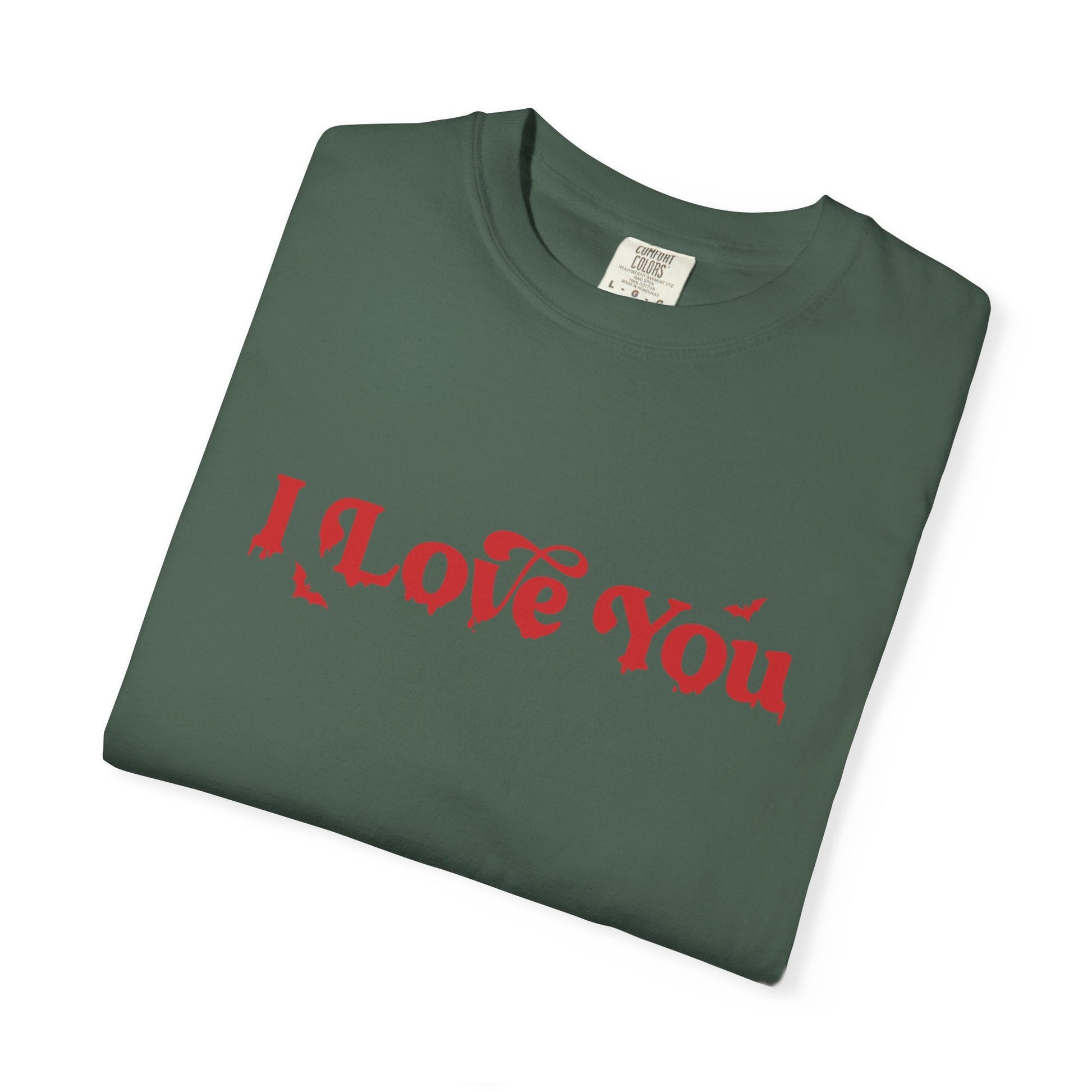 Horror Movie Lines Unisex T-shirt - I Love You Design - Awfullynerdy.co