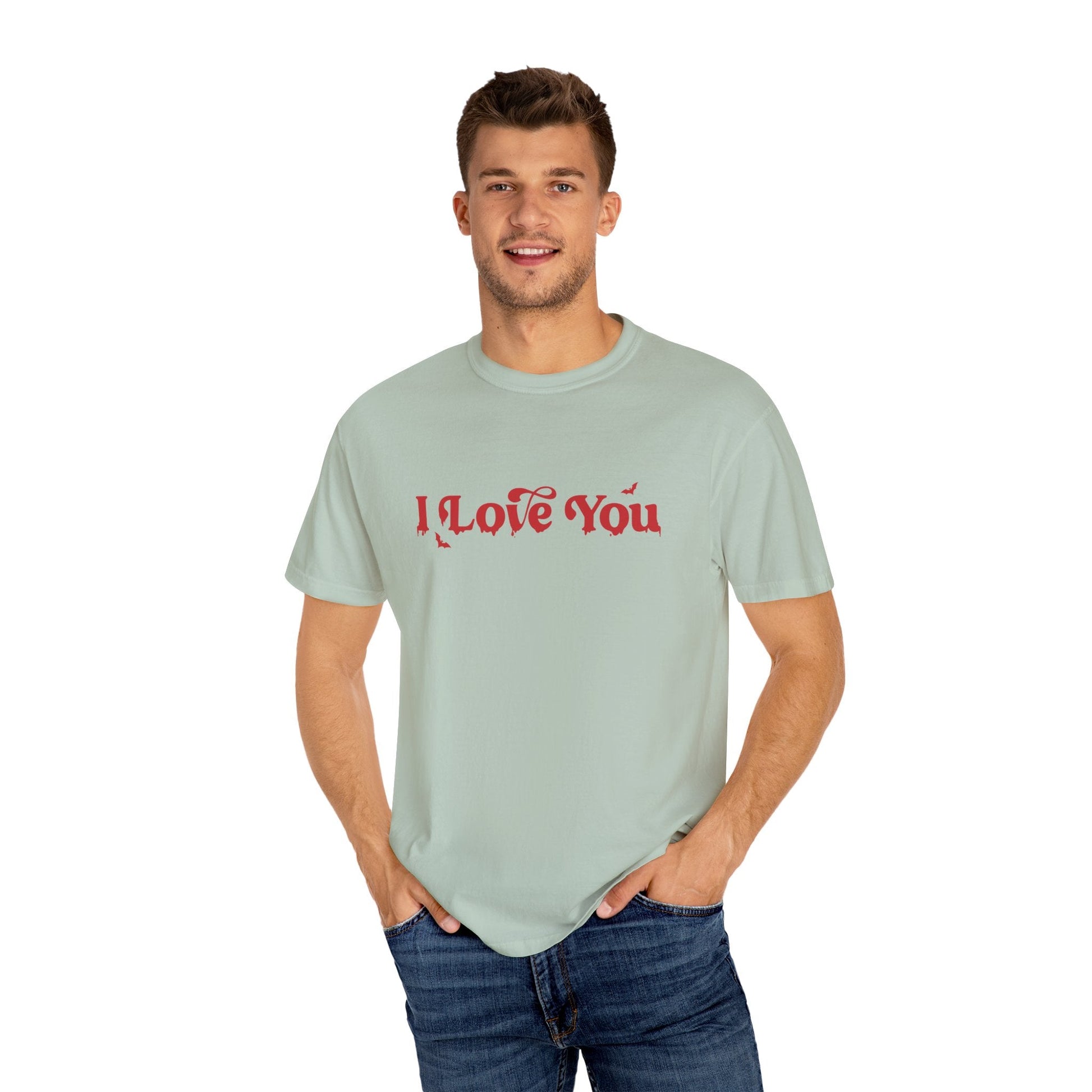 Horror Movie Lines Unisex T-shirt - I Love You Design - Awfullynerdy.co