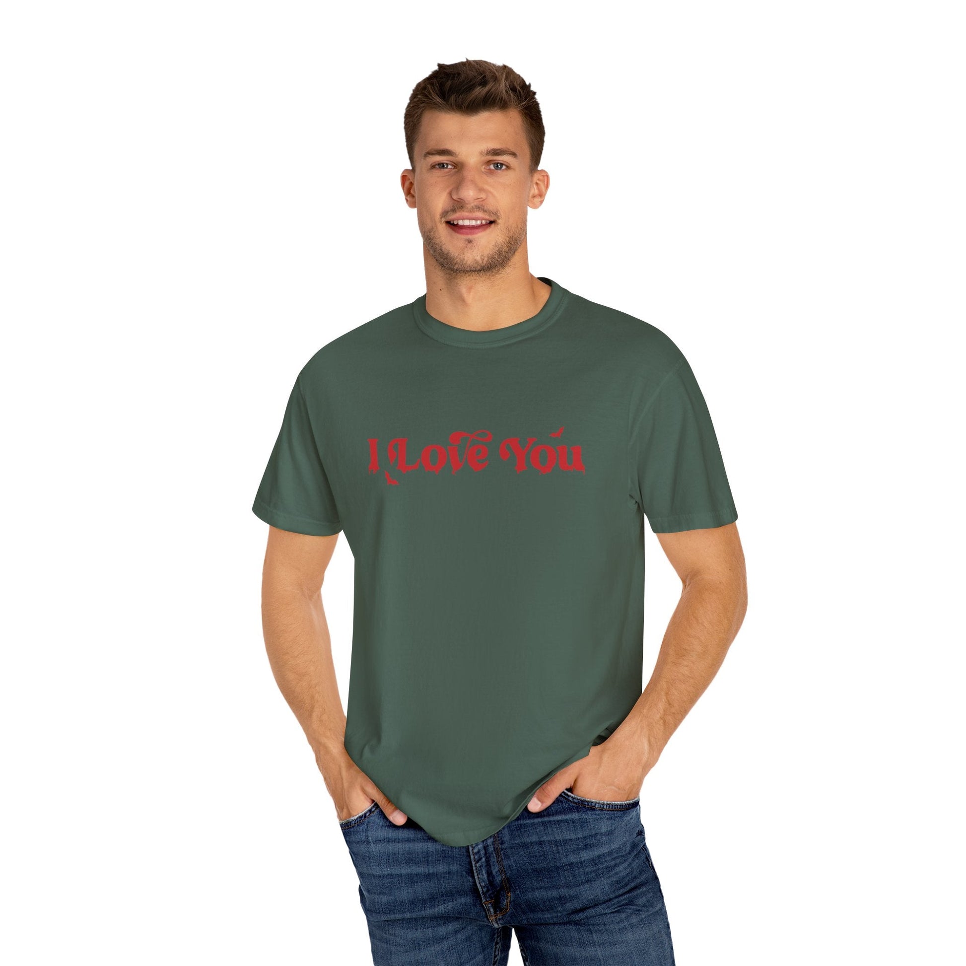 Horror Movie Lines Unisex T-shirt - I Love You Design - Awfullynerdy.co