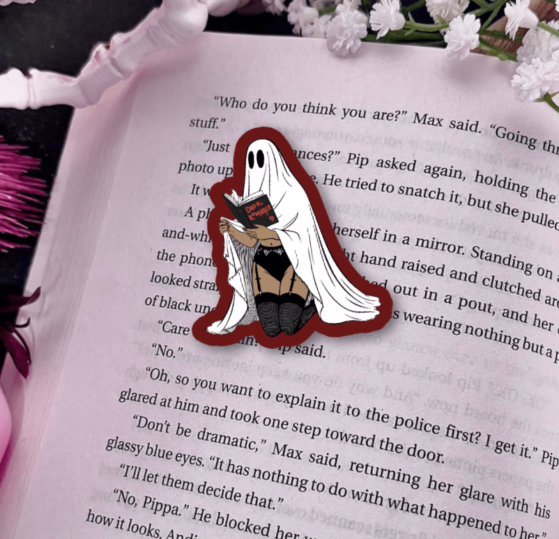 Hot Ghouls Read Laminated Sticker - Awfullynerdy.co