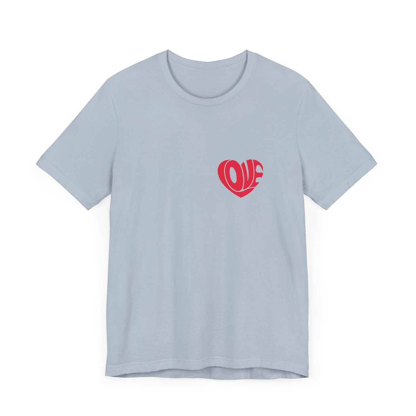 I Love You in TS Lyrics Jersey Short Sleeve Tee - Awfullynerdy.co