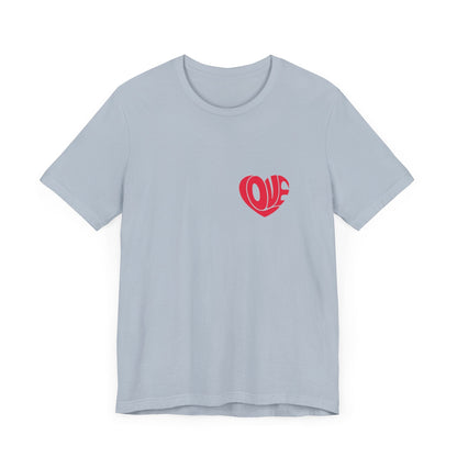 I Love You in TS Lyrics Jersey Short Sleeve Tee - Awfullynerdy.co