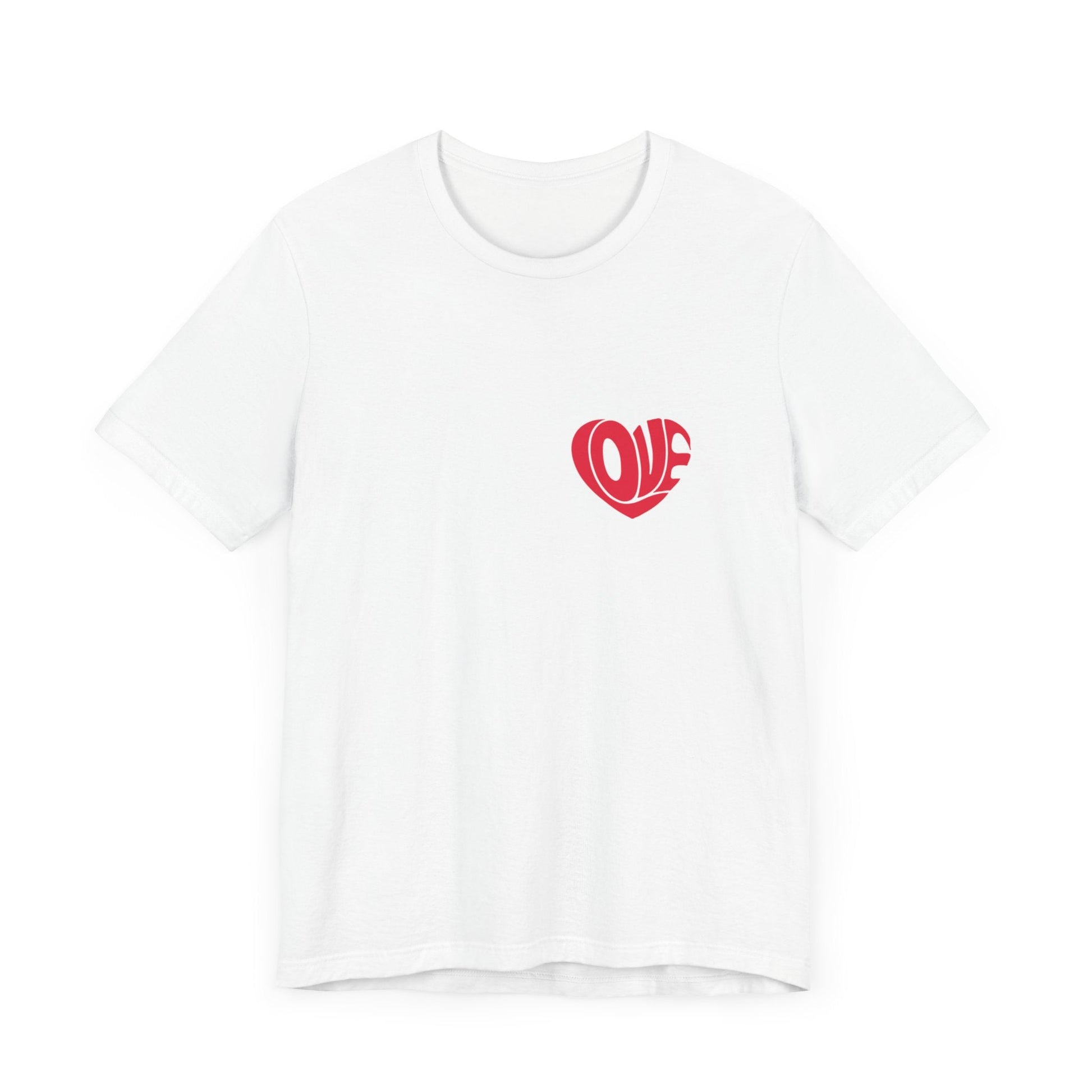 I Love You in TS Lyrics Jersey Short Sleeve Tee - Awfullynerdy.co