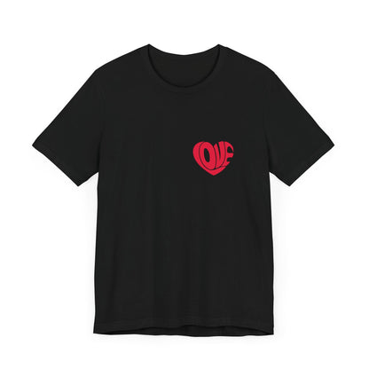 I Love You in TS Lyrics Jersey Short Sleeve Tee - Awfullynerdy.co