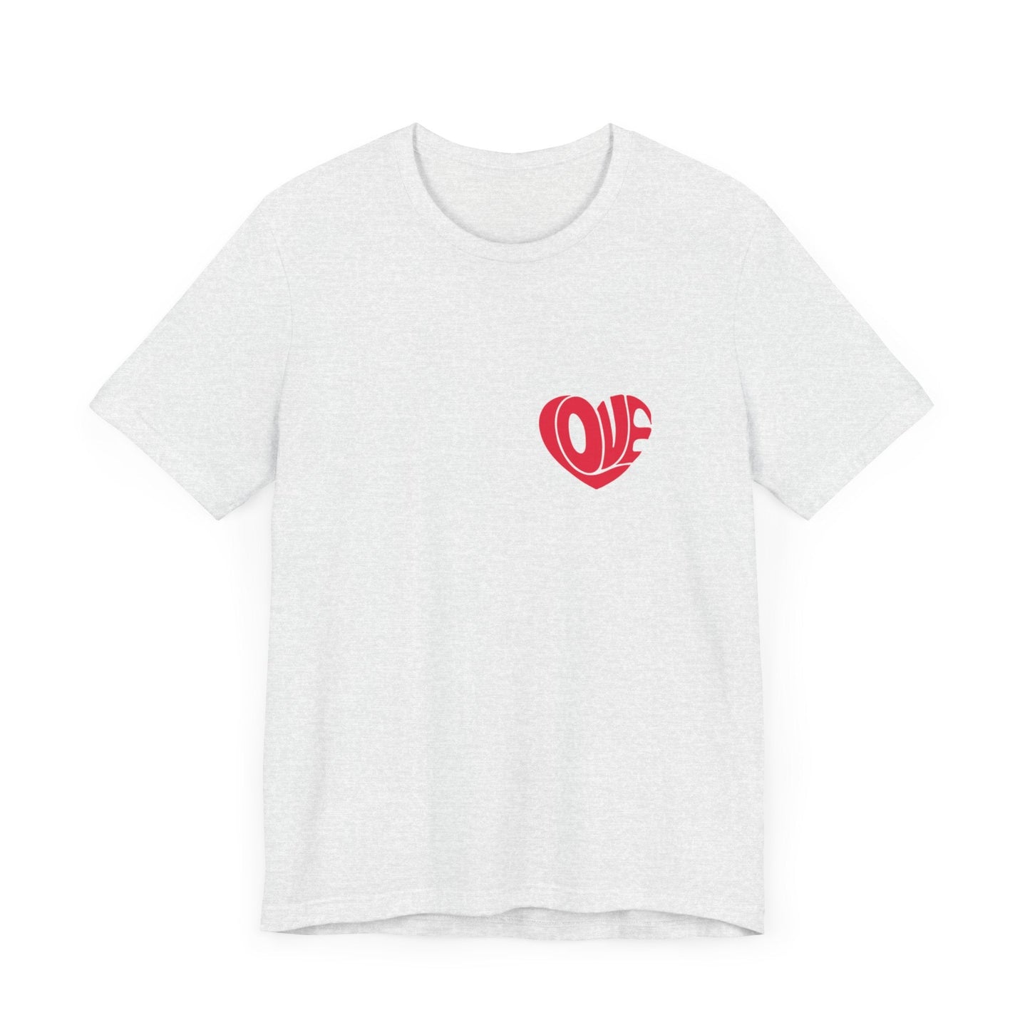 I Love You in TS Lyrics Jersey Short Sleeve Tee - Awfullynerdy.co