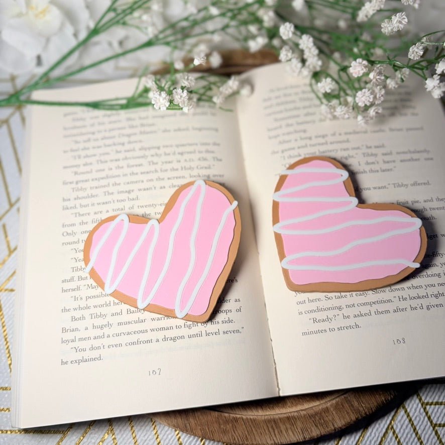 Iced Heart Cookie 3d Printed Coaster - Awfullynerdy.co