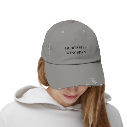 Impressive Wingspan Distressed Cap - Awfullynerdy.co