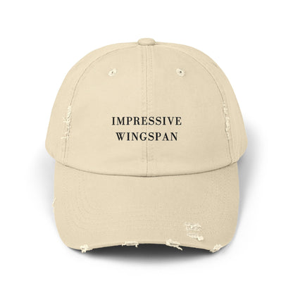 Impressive Wingspan Distressed Cap - Awfullynerdy.co