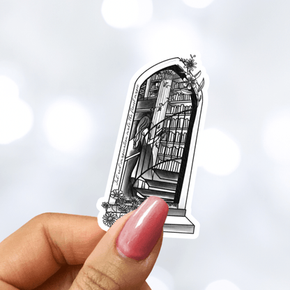 Ink and Imagination Portal to Magic Hand Drawn Sticker - Awfullynerdy.co