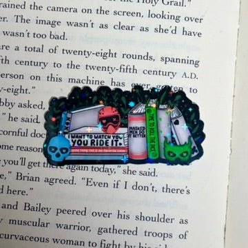 Into the Darkness Inspired Handrawn Laminated Sticker - Awfullynerdy.co