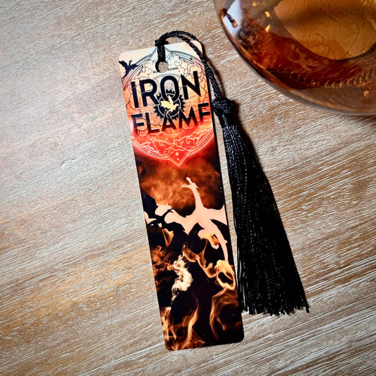 Iron Flame Color Metal Bookmark - Awfullynerdy.co