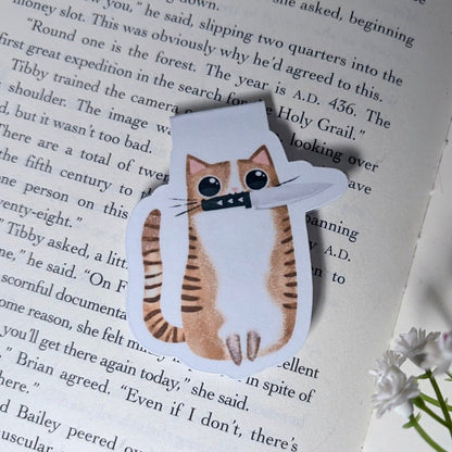 Killer Kitty Dual Sided Magnetic Bookmark - Awfullynerdy.co