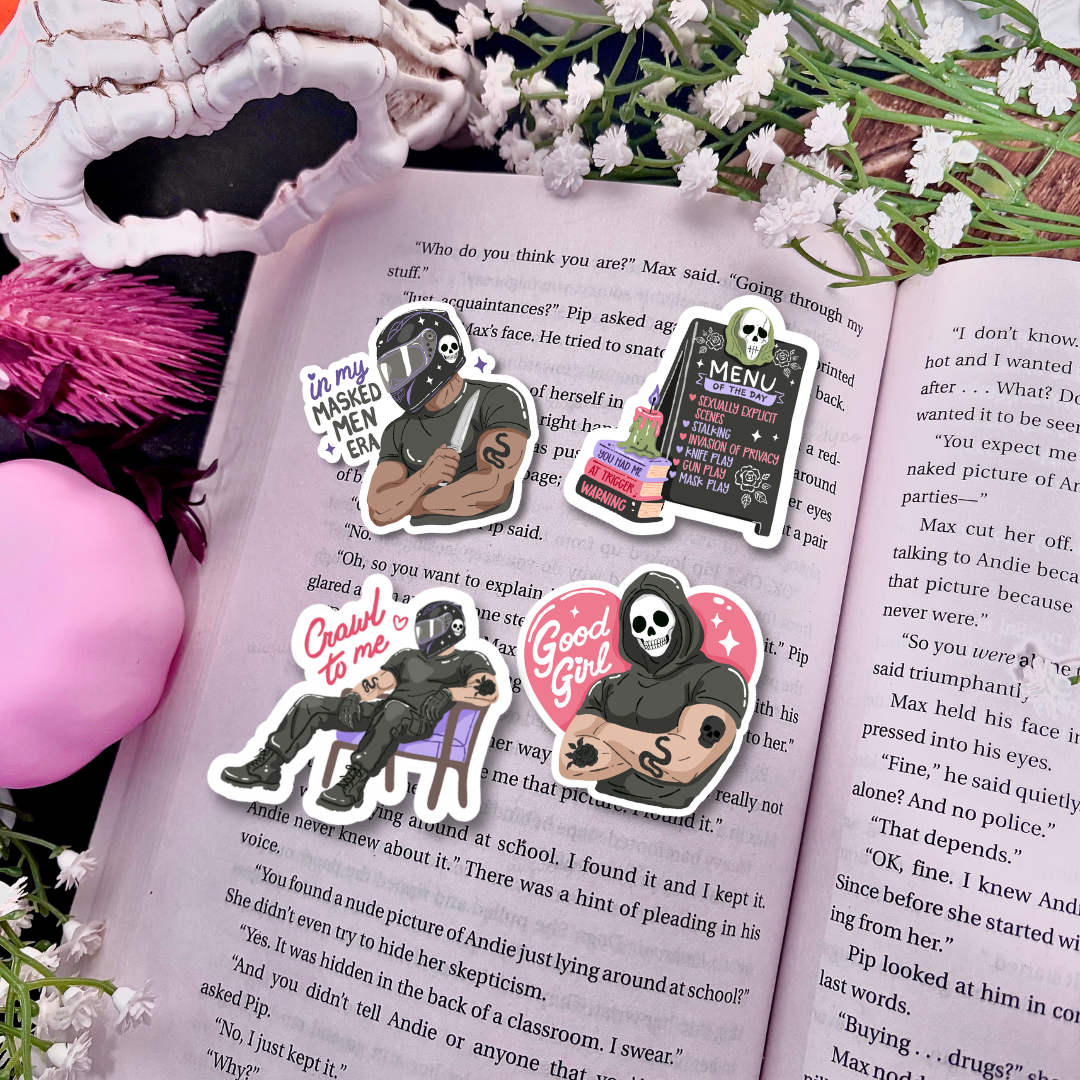 Masked Men Sticker Bundle